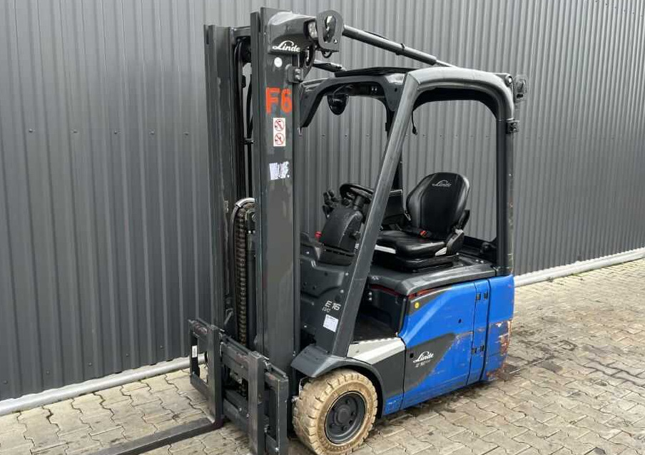 Linde E16C-02 - El gaffeltruck: billede 1 Linde E16C-02 - El gaffeltruck: billede 1
