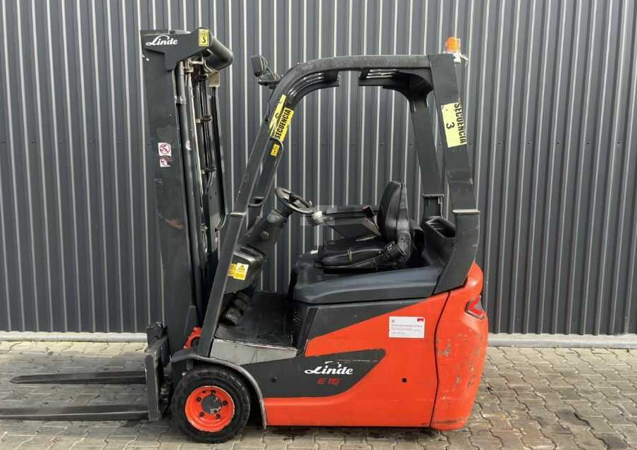 Linde E16C - El gaffeltruck: billede 2 Linde E16C - El gaffeltruck: billede 2
