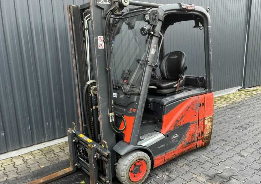 Linde E16H-02 - El gaffeltruck: billede 1 Linde E16H-02 - El gaffeltruck: billede 1
