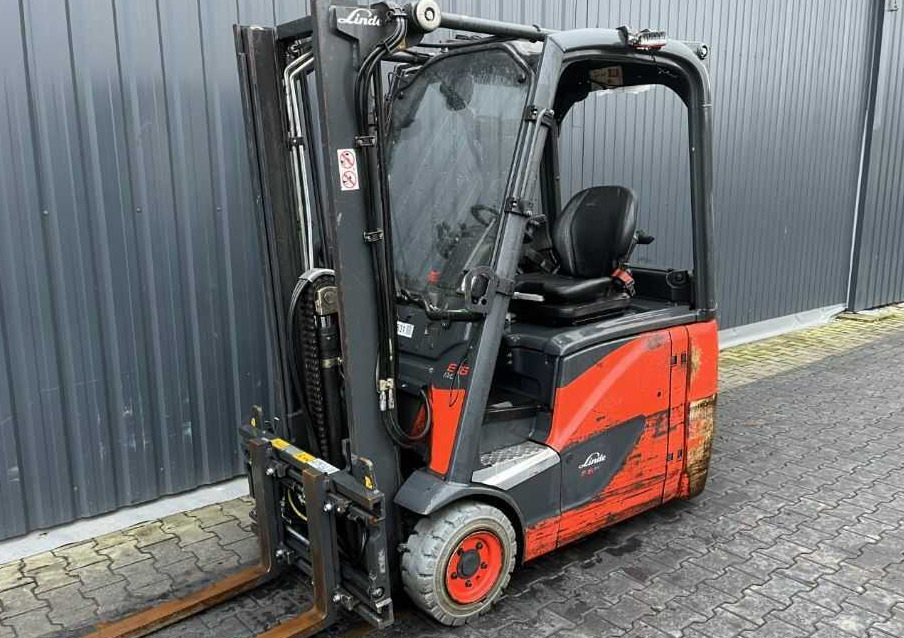 Linde E16H-02 - El gaffeltruck: billede 1 Linde E16H-02 - El gaffeltruck: billede 1