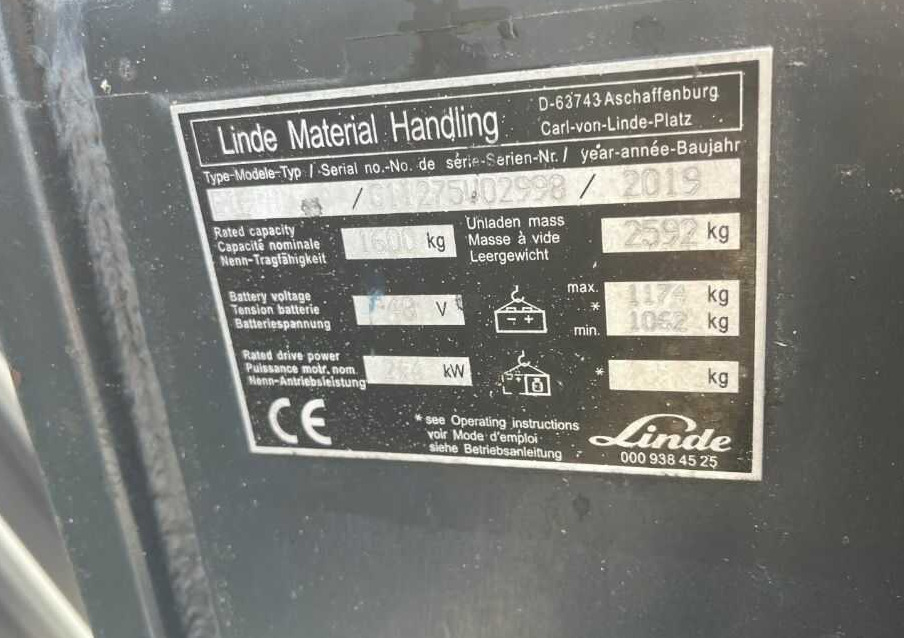 Linde E16PH - El gaffeltruck: billede 4 Linde E16PH - El gaffeltruck: billede 4