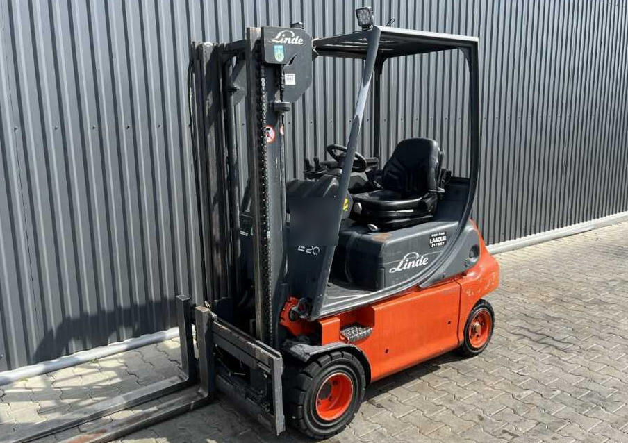 Linde E20P-02 - El gaffeltruck: billede 1 Linde E20P-02 - El gaffeltruck: billede 1