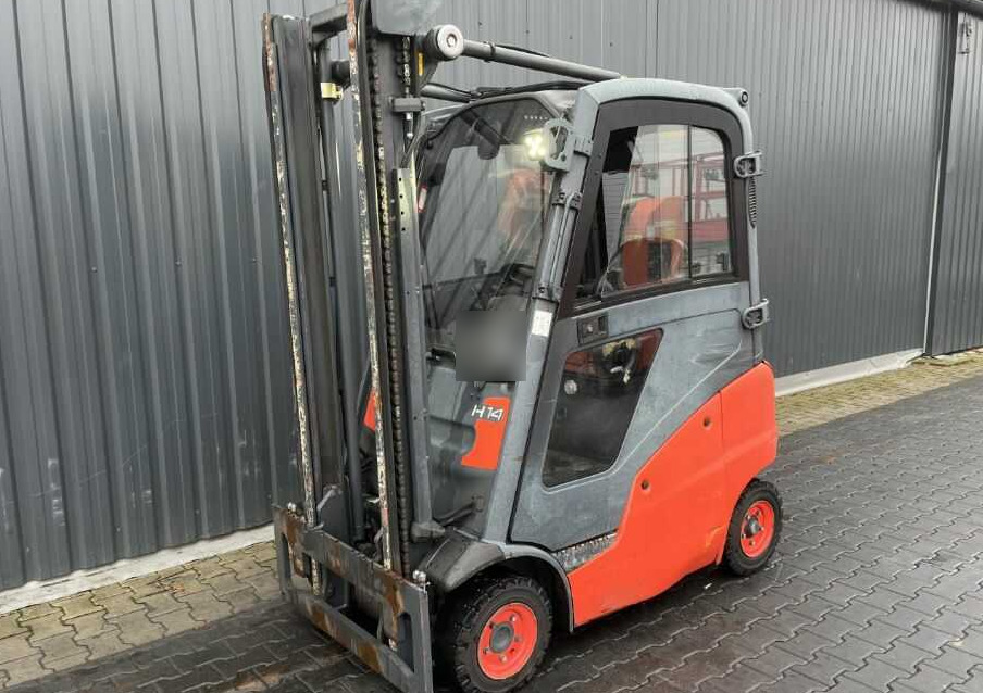 Linde H14T-01 - Gas gaffeltruck: billede 1 Linde H14T-01 - Gas gaffeltruck: billede 1
