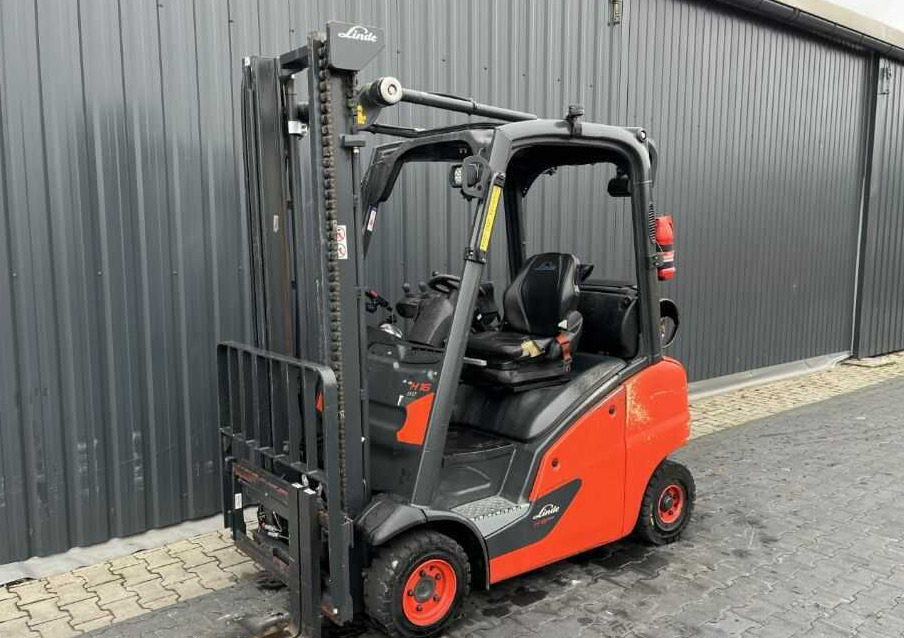 Linde H16T-01 - Gas gaffeltruck: billede 1 Linde H16T-01 - Gas gaffeltruck: billede 1