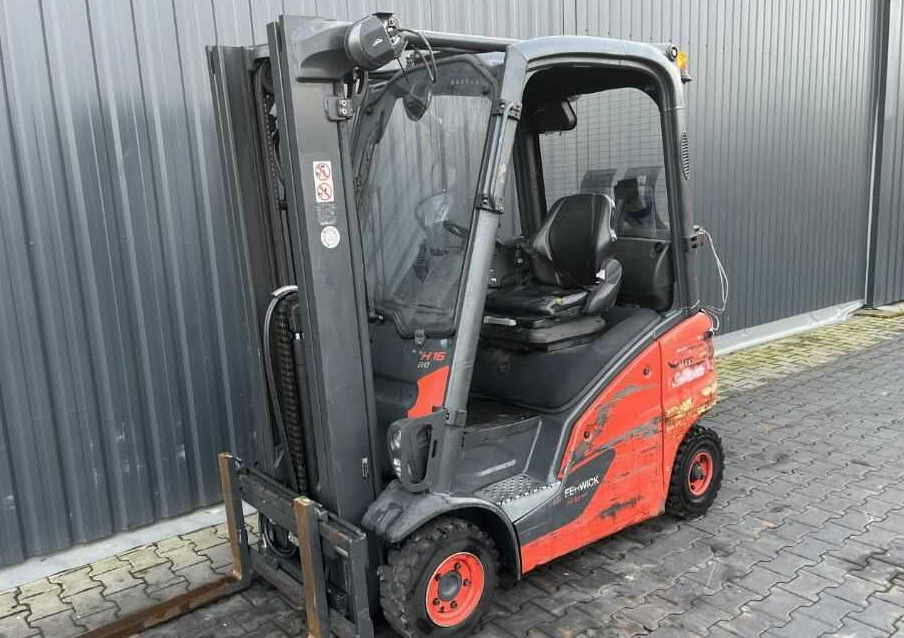 Linde H16T-01 - Gas gaffeltruck: billede 1 Linde H16T-01 - Gas gaffeltruck: billede 1