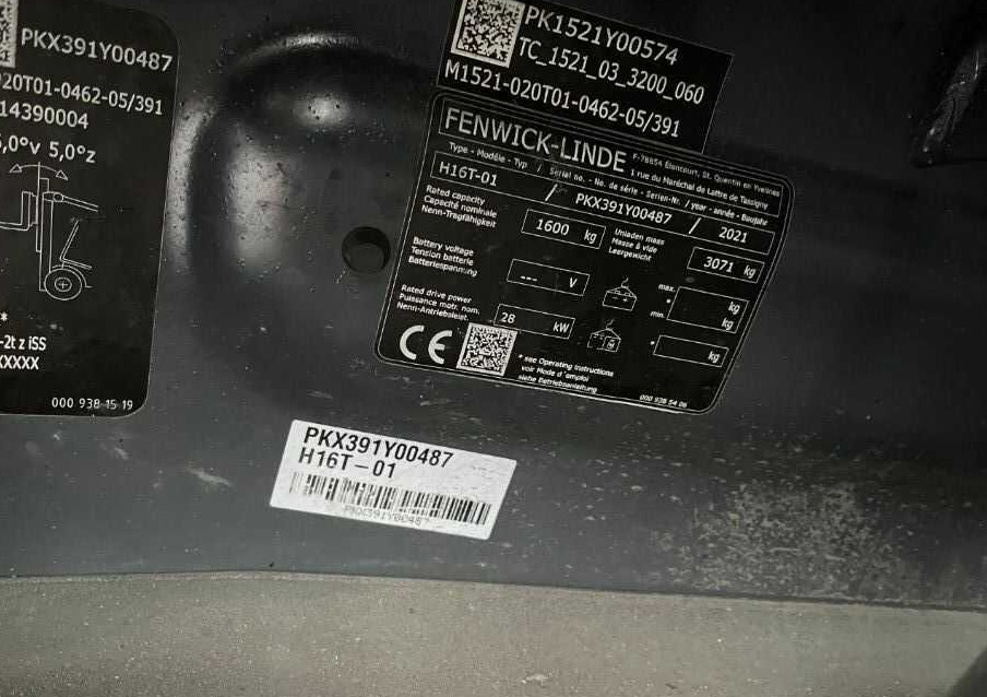 Linde H16T-01 - Gas gaffeltruck: billede 4 Linde H16T-01 - Gas gaffeltruck: billede 4