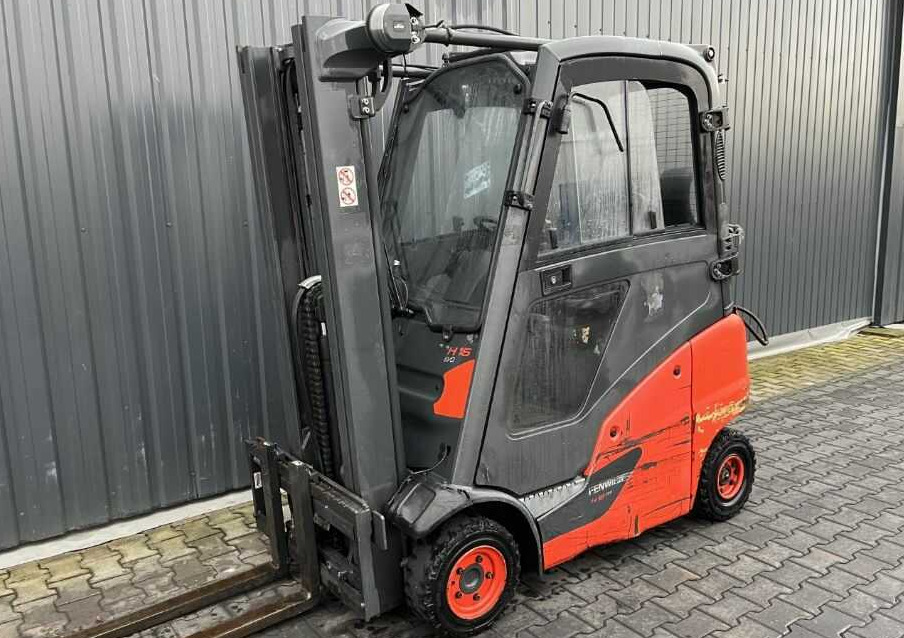 Linde H16T-01 - Gas gaffeltruck: billede 1 Linde H16T-01 - Gas gaffeltruck: billede 1