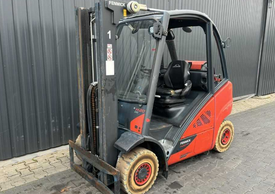 Linde H20T-02/600 - Gas gaffeltruck: billede 1 Linde H20T-02/600 - Gas gaffeltruck: billede 1