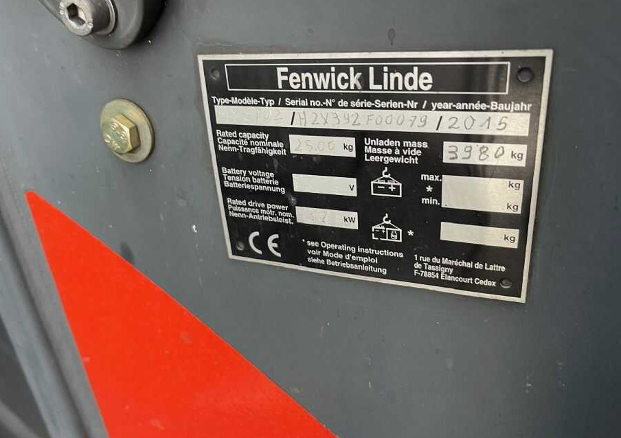 Linde H25T-01 - Gas gaffeltruck: billede 3 Linde H25T-01 - Gas gaffeltruck: billede 3