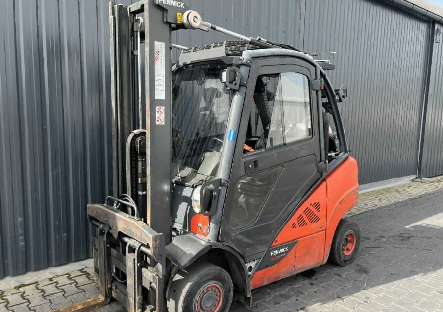 Linde H25T-02 - Gas gaffeltruck: billede 1 Linde H25T-02 - Gas gaffeltruck: billede 1