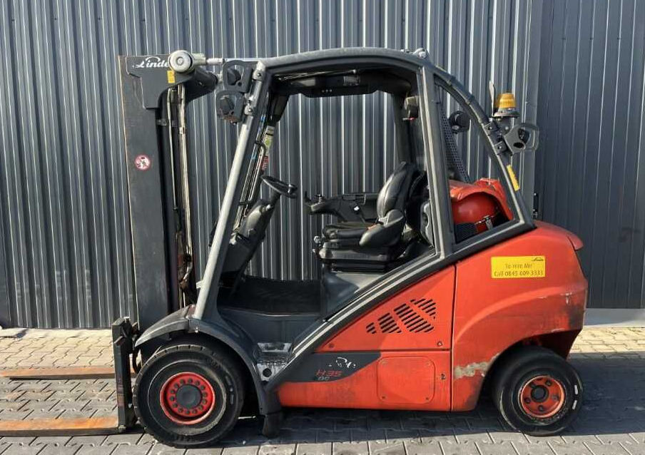 Linde H35T-02 - Gas gaffeltruck: billede 2 Linde H35T-02 - Gas gaffeltruck: billede 2