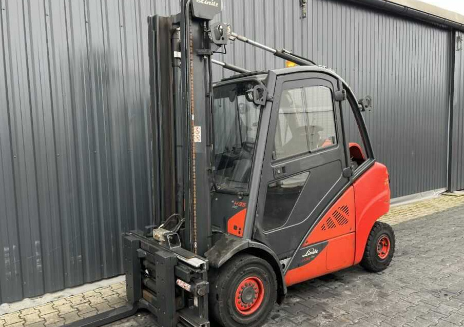 Linde H35T-02 - Gas gaffeltruck: billede 1 Linde H35T-02 - Gas gaffeltruck: billede 1
