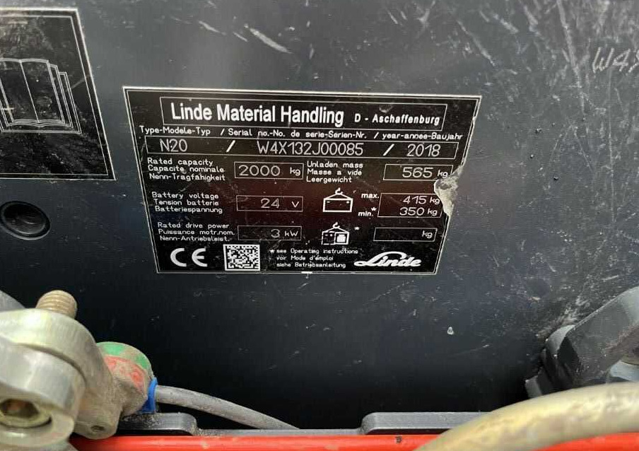 Linde N20 - Ordreplukker: billede 4 Linde N20 - Ordreplukker: billede 4