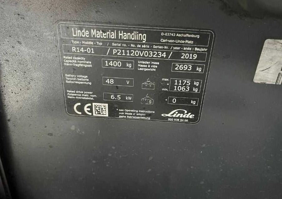 Linde R14 - Reach truck: billede 4 Linde R14 - Reach truck: billede 4