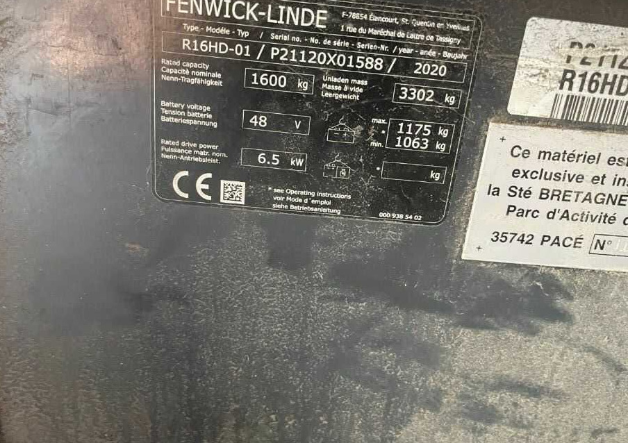 Linde R16HD-01 - Reach truck: billede 4 Linde R16HD-01 - Reach truck: billede 4