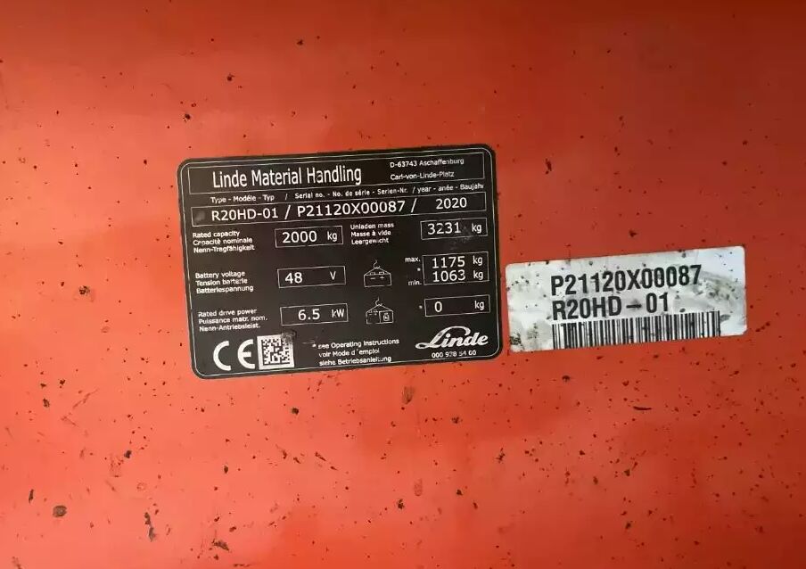 Linde R20HD-01 - Reach truck: billede 4 Linde R20HD-01 - Reach truck: billede 4