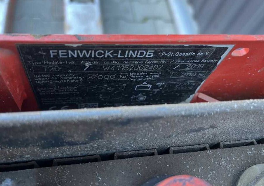 Linde T20 - Håndløftevogn: billede 5 Linde T20 - Håndløftevogn: billede 5