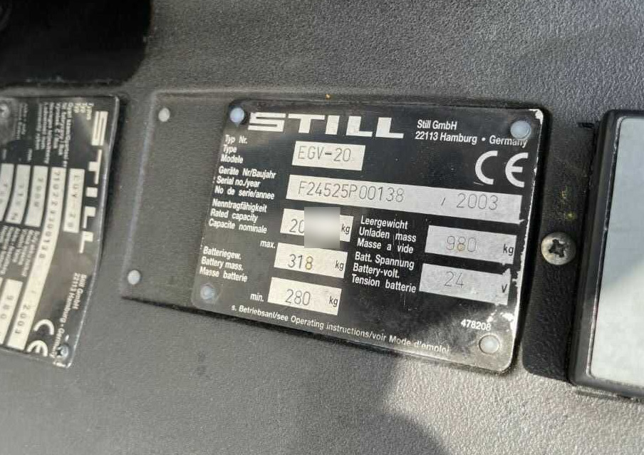 Still EGV20 - Stabler: billede 5 Still EGV20 - Stabler: billede 5