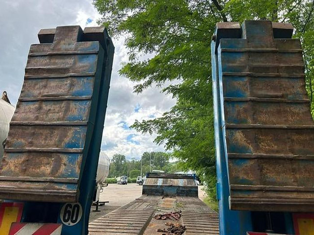 Nicolas B4037D - Nedbygget platform sættevogn: billede 4 Nicolas B4037D - Nedbygget platform sættevogn: billede 4