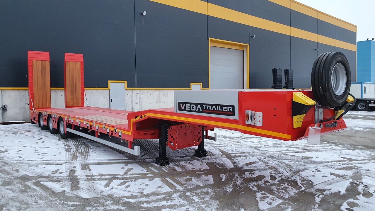VEGA 3 AXLE STANDARD LOWBED - Nedbygget platform sættevogn: billede 5 VEGA 3 AXLE STANDARD LOWBED - Nedbygget platform sættevogn: billede 5
