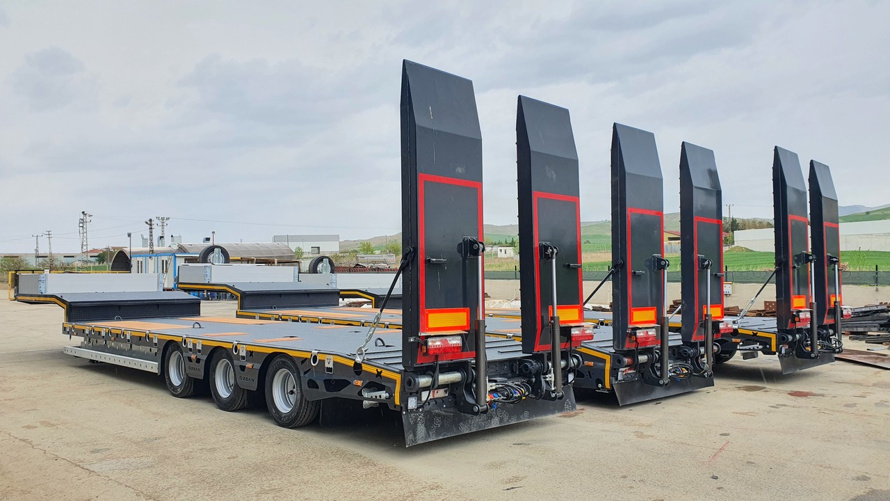 VEGA 3 AXLE STANDARD LOWBED - Nedbygget platform sættevogn: billede 4 VEGA 3 AXLE STANDARD LOWBED - Nedbygget platform sættevogn: billede 4