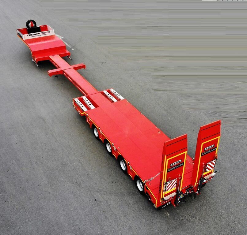 VEGA TRAILER 4 Axle Low-Bed (OZS-L4) - Nedbygget platform sættevogn: billede 2 VEGA TRAILER 4 Axle Low-Bed (OZS-L4) - Nedbygget platform sættevogn: billede 2