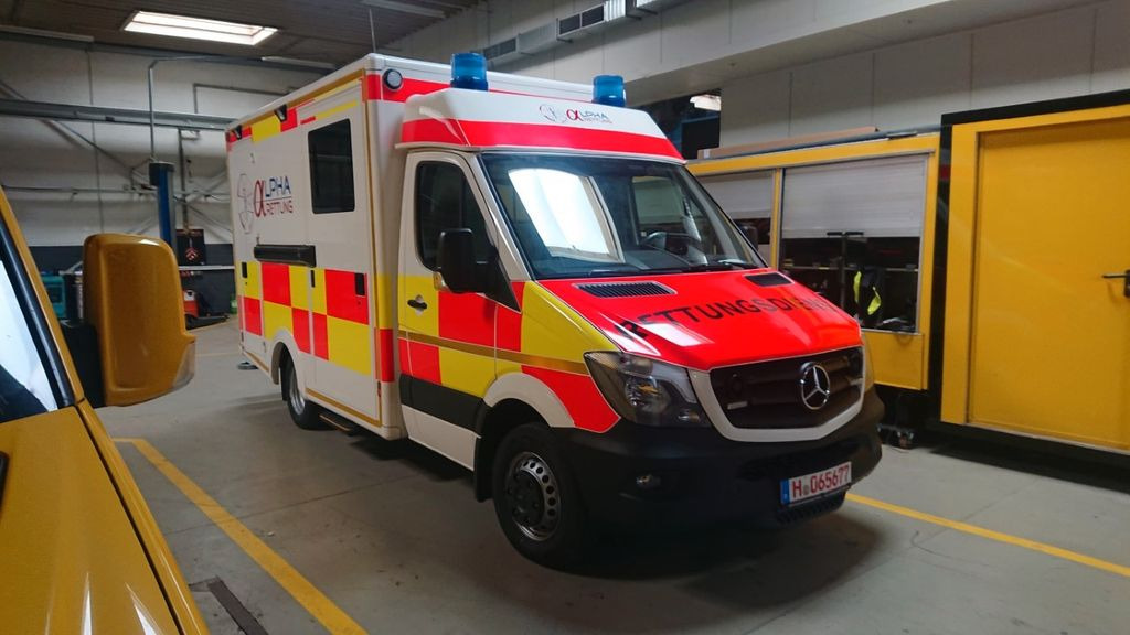 Mercedes-Benz Sprinter 519 ATM 0 KM WAS Koffer - Ambulance: billede 2 Mercedes-Benz Sprinter 519 ATM 0 KM WAS Koffer - Ambulance: billede 2