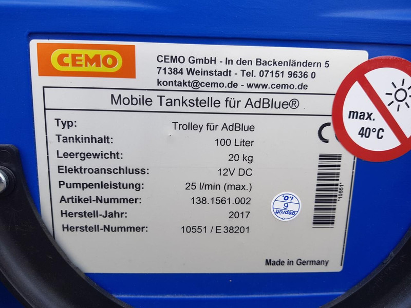 AD Blue trolley - Tankbil: billede 4 AD Blue trolley - Tankbil: billede 4