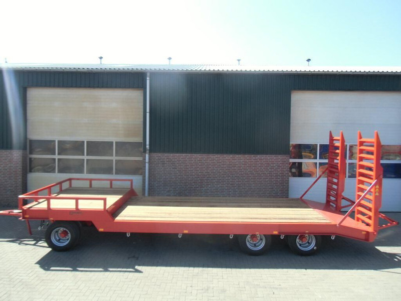 Agomac Dieplader 15 ton - Nedbygget platform påhængsvogn: billede 1 Agomac Dieplader 15 ton - Nedbygget platform påhængsvogn: billede 1