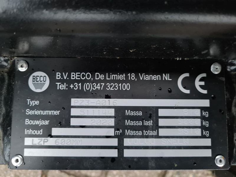 Beco palletvork LPZ3 - Gafler for Materialehåndteringsudstyr: billede 4 Beco palletvork LPZ3 - Gafler for Materialehåndteringsudstyr: billede 4