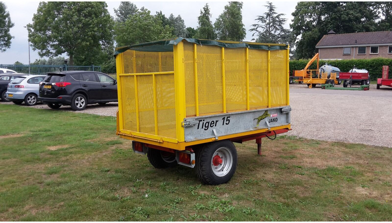 Jako tiger 15 met snipperopbouw - Tipvogn påhængsvogn: billede 5 Jako tiger 15 met snipperopbouw - Tipvogn påhængsvogn: billede 5