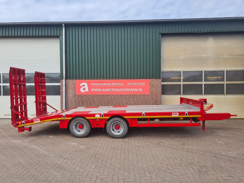MAC 16 oprijwagen - Nedbygget platform påhængsvogn: billede 1 MAC 16 oprijwagen - Nedbygget platform påhængsvogn: billede 1