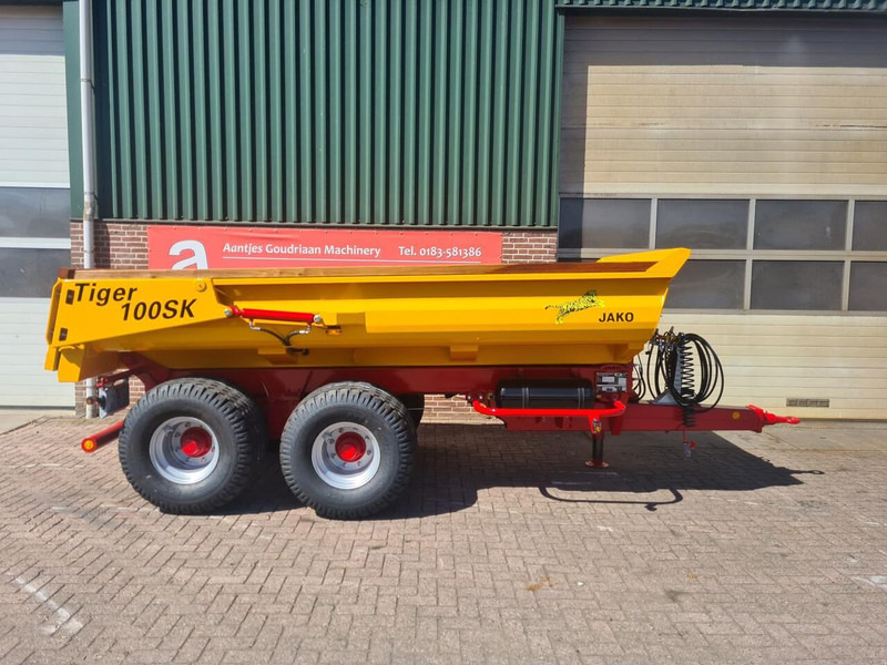 SK 100 - Tipvogn påhængsvogn: billede 1 SK 100 - Tipvogn påhængsvogn: billede 1