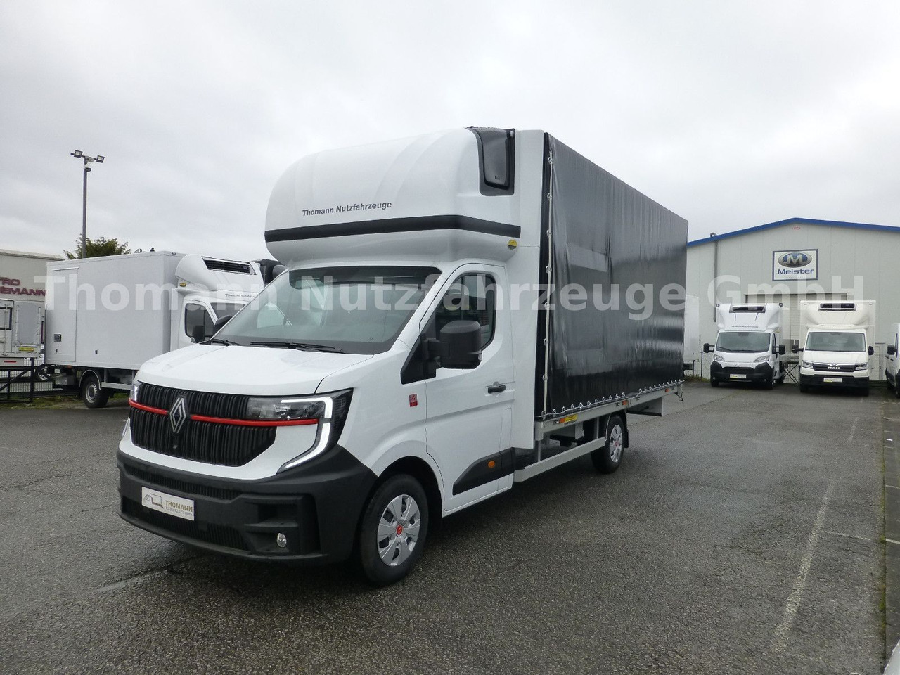Renault NEW Master Pritsche Plane Schlafkabine - Varebil med presenning: billede 3 Renault NEW Master Pritsche Plane Schlafkabine - Varebil med presenning: billede 3