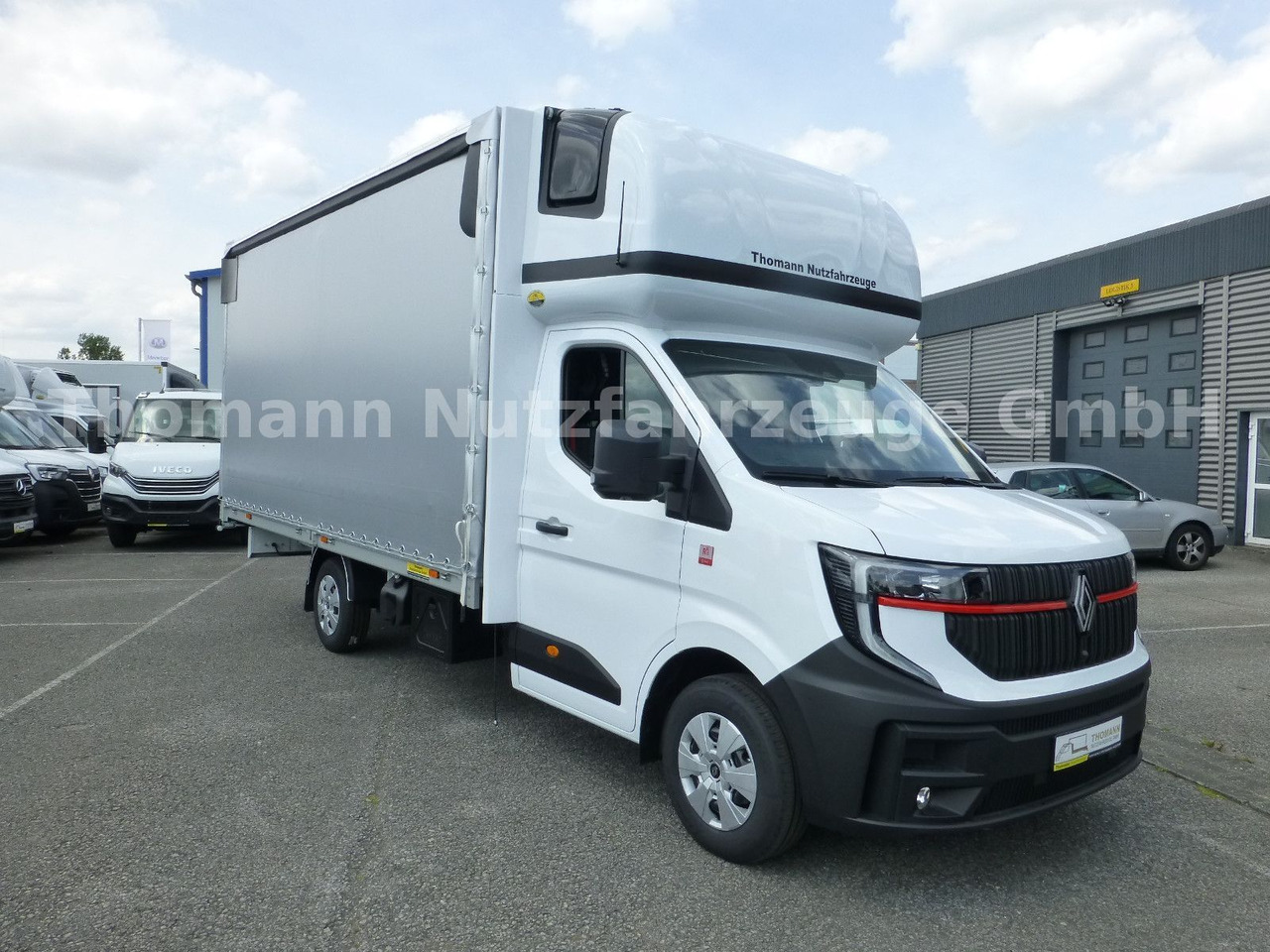 Renault NEW Master Pritsche Plane Schlafkabine - Varebil med presenning: billede 1 Renault NEW Master Pritsche Plane Schlafkabine - Varebil med presenning: billede 1