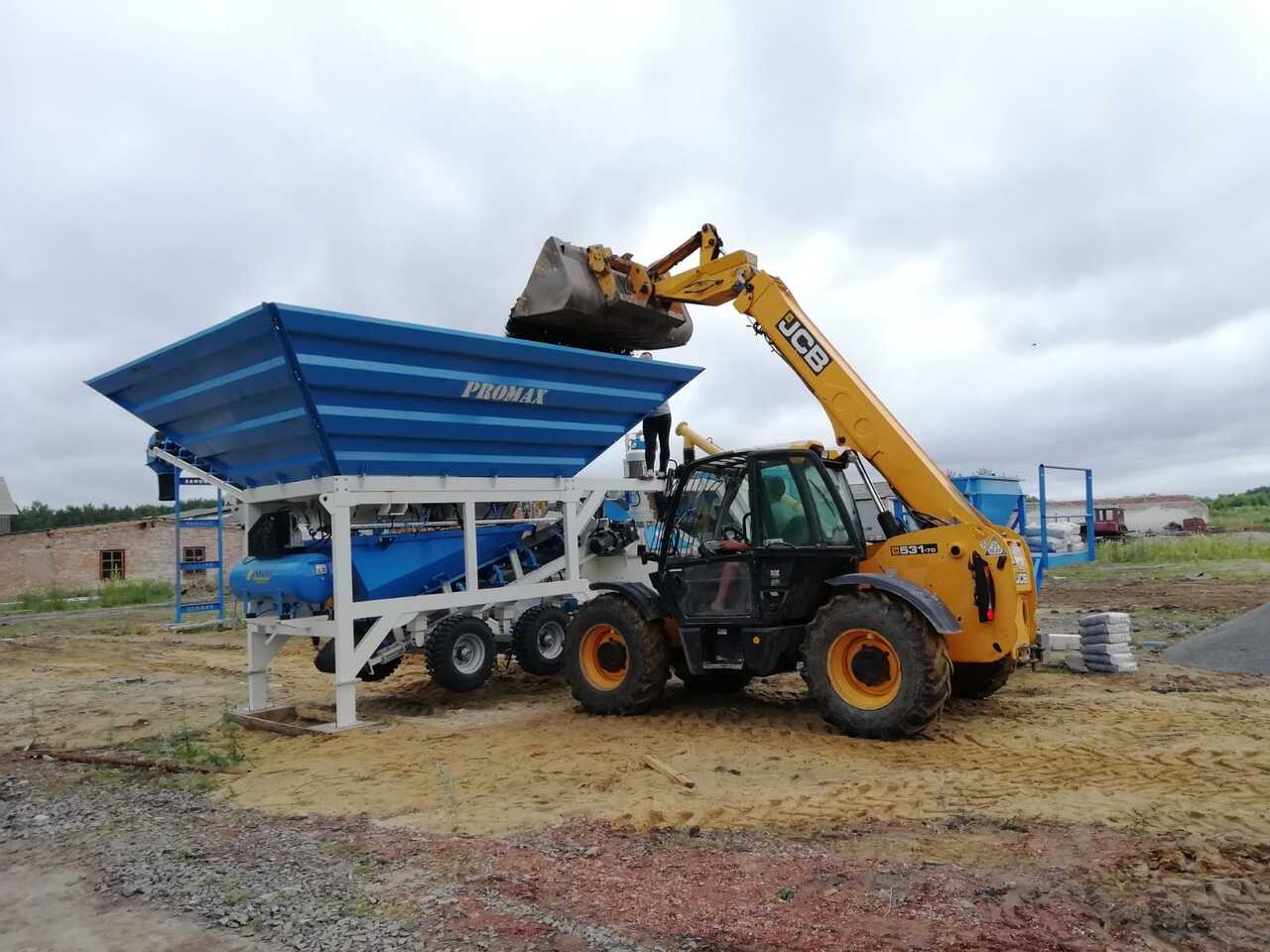 PROMAX MOBILE CONCRETE PLANT M35-PLNT (35M3/H) - Betonfabrik: billede 2 PROMAX MOBILE CONCRETE PLANT M35-PLNT (35M3/H) - Betonfabrik: billede 2