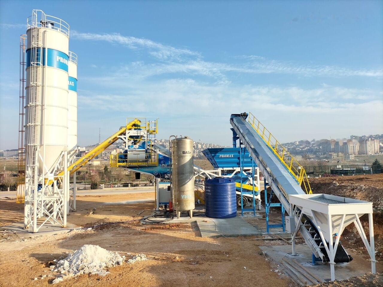 Promax Mobile Concrete Batching Plant PROMAX M100-TWN (100m³/h) - Betonfabrik: billede 2 Promax Mobile Concrete Batching Plant PROMAX M100-TWN (100m³/h) - Betonfabrik: billede 2