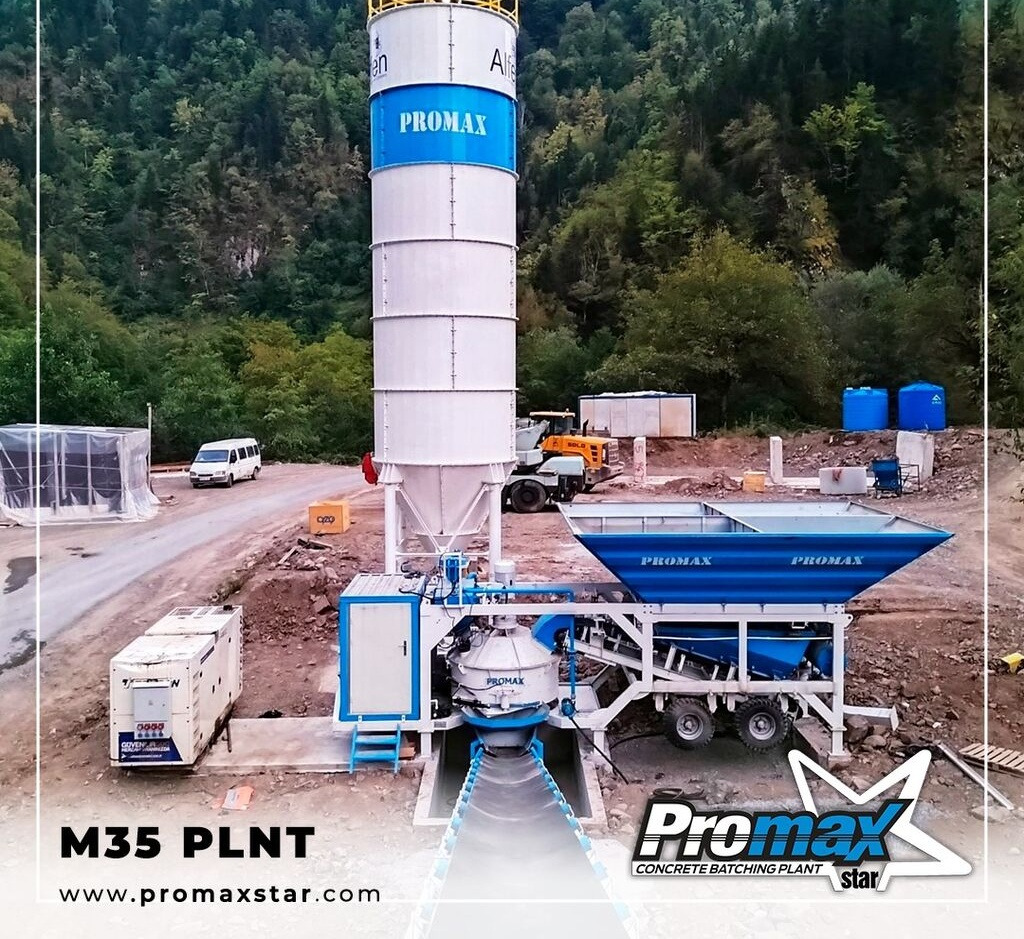 Promax Mobile Concrete Batching Plant PROMAX M35-PLNT (35m³/h) - Betonblander: billede 5 Promax Mobile Concrete Batching Plant PROMAX M35-PLNT (35m³/h) - Betonblander: billede 5