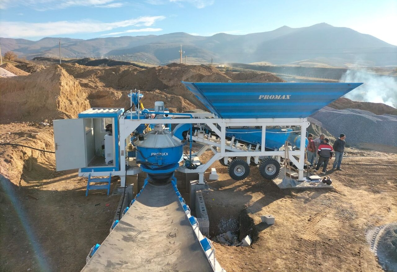 Promax Mobile Concrete Batching Plant PROMAX M35-PLNT (35m³/h) - Betonblander: billede 3 Promax Mobile Concrete Batching Plant PROMAX M35-PLNT (35m³/h) - Betonblander: billede 3