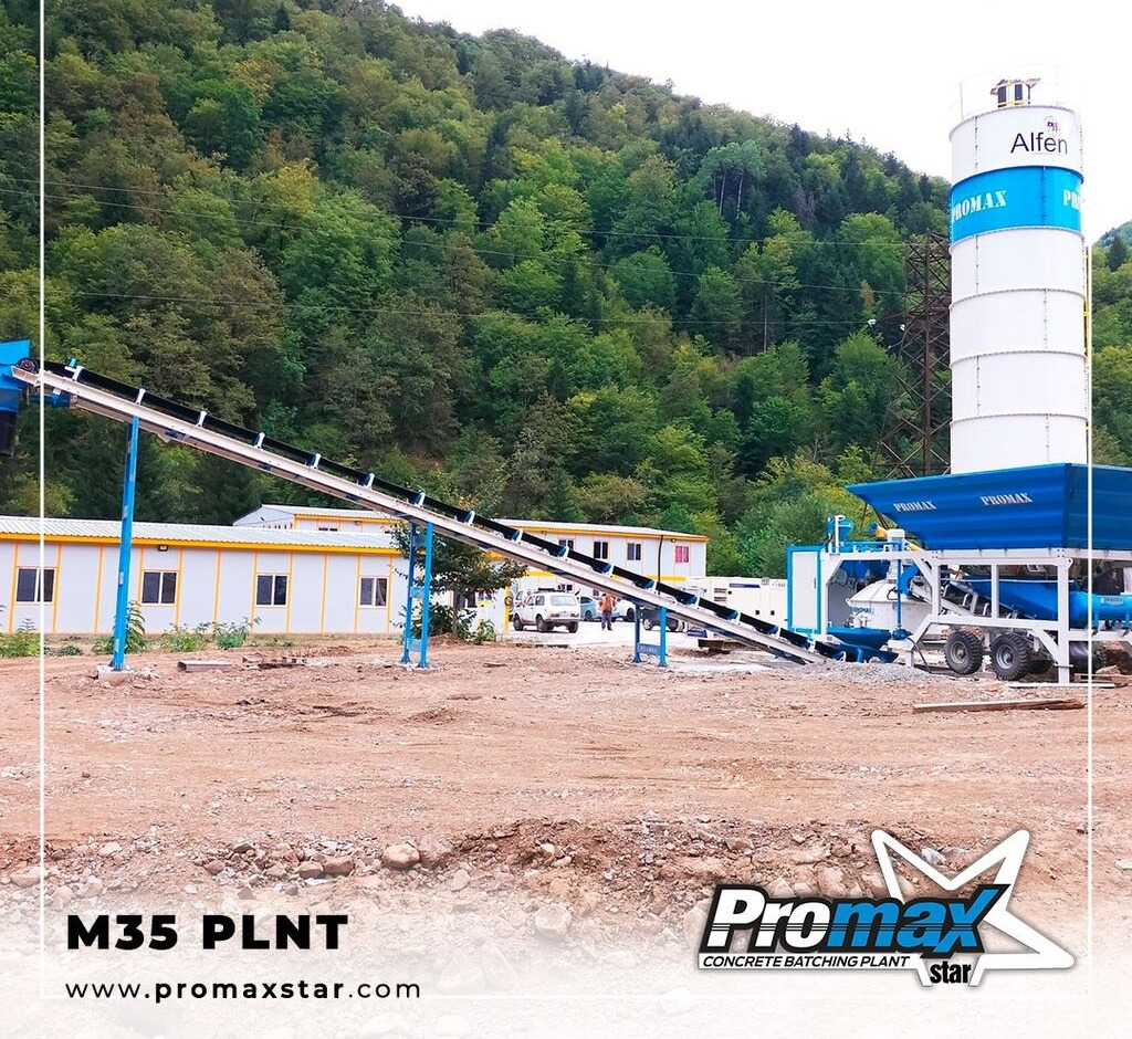 Promax Mobile Concrete Batching Plant PROMAX M35-PLNT (35m³/h) - Betonblander: billede 4 Promax Mobile Concrete Batching Plant PROMAX M35-PLNT (35m³/h) - Betonblander: billede 4