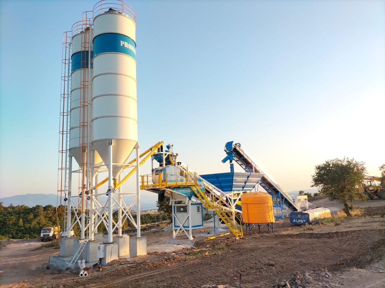 Promax Mobile Concrete Batching Plant PROMAX M60-SNG (60m3/h) - Betonfabrik: billede 3 Promax Mobile Concrete Batching Plant PROMAX M60-SNG (60m3/h) - Betonfabrik: billede 3