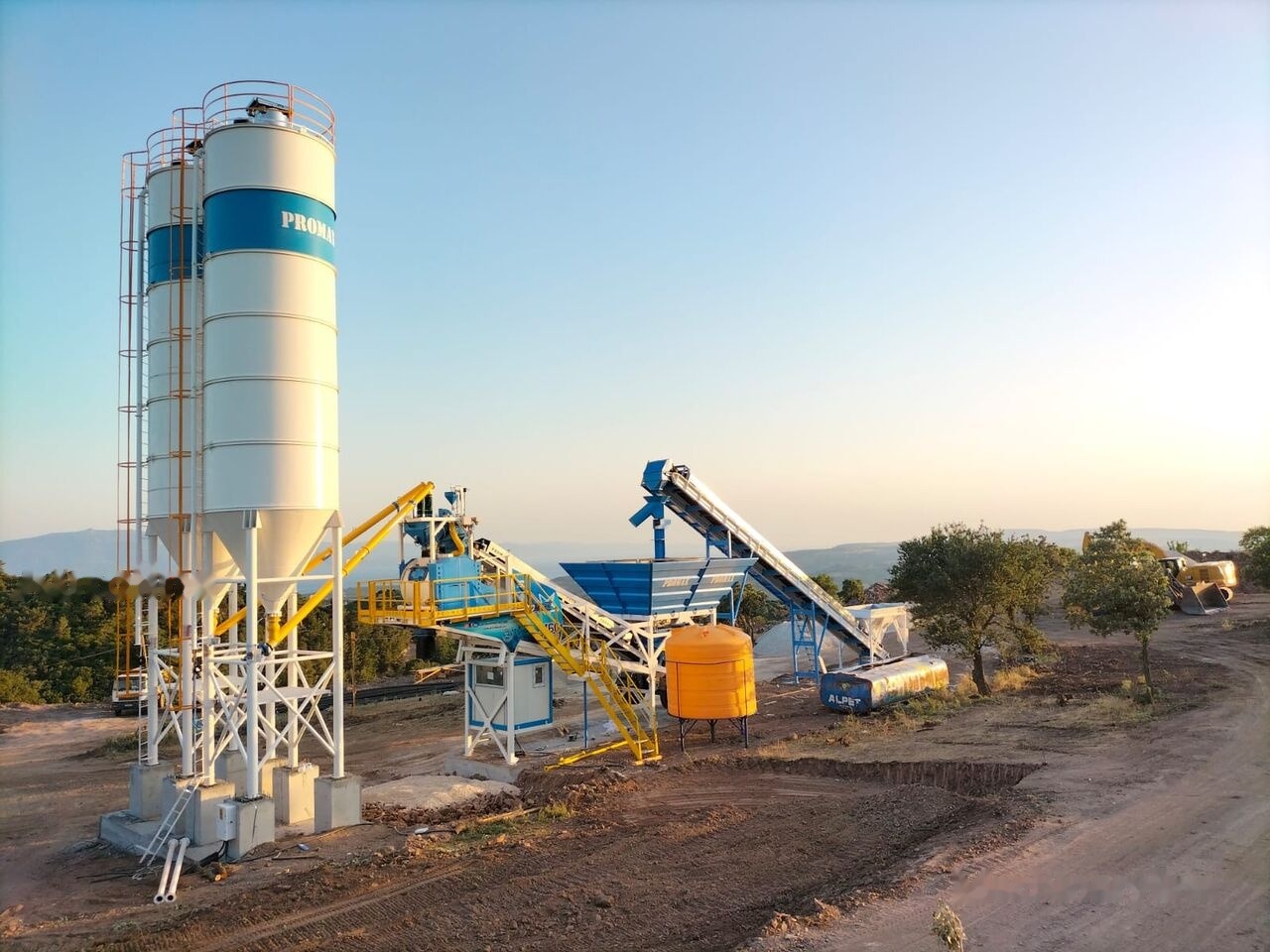 Promax Mobile Concrete Batching Plant PROMAX M60-SNG (60m3/h) - Betonfabrik: billede 5 Promax Mobile Concrete Batching Plant PROMAX M60-SNG (60m3/h) - Betonfabrik: billede 5