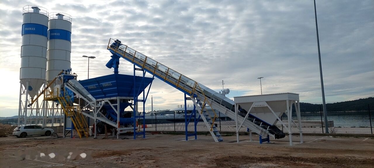 Promax Mobile Concrete Batching Plant PROMAX M60-SNG (60m3/h) - Betonfabrik: billede 2 Promax Mobile Concrete Batching Plant PROMAX M60-SNG (60m3/h) - Betonfabrik: billede 2