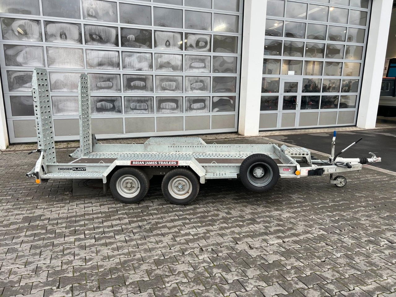 Brian James Cargo Digger Plant 2 / Länge 3.700mm / 3.500kg - Nedbygget platform påhængsvogn: billede 3 Brian James Cargo Digger Plant 2 / Länge 3.700mm / 3.500kg - Nedbygget platform påhængsvogn: billede 3