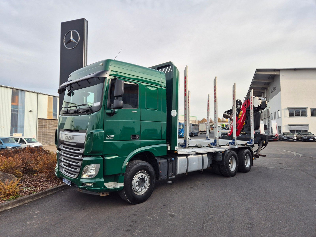 DAF XF 460 6x4 Epsilon M12Z91 - Tømmerbil, Lastbil med kran: billede 5 DAF XF 460 6x4 Epsilon M12Z91 - Tømmerbil, Lastbil med kran: billede 5