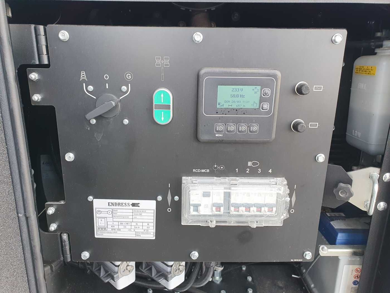 Lystårn Endress EFA 850 S4 320 ST Lichtmast / nur 657 h: billede 11