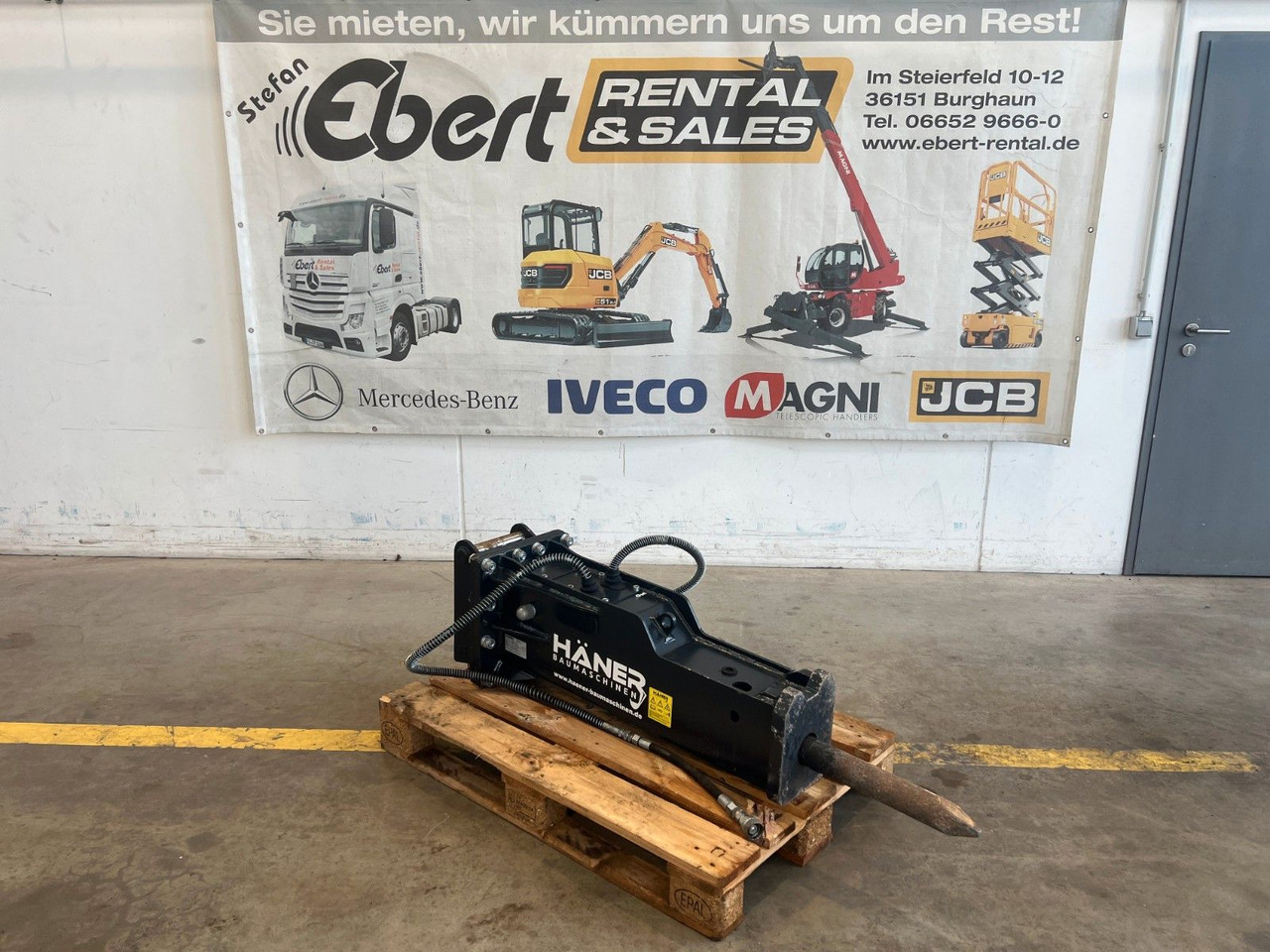 Häner HGS 68 Hydraulikhammer Hammer MS03 / 2021 - Hydraulisk hammer: billede 1 Häner HGS 68 Hydraulikhammer Hammer MS03 / 2021 - Hydraulisk hammer: billede 1