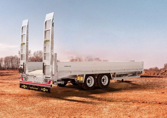 Humbaur HBT 106224 BS Basic abgeschrägt - Nedbygget platform påhængsvogn: billede 1 Humbaur HBT 106224 BS Basic abgeschrägt - Nedbygget platform påhængsvogn: billede 1