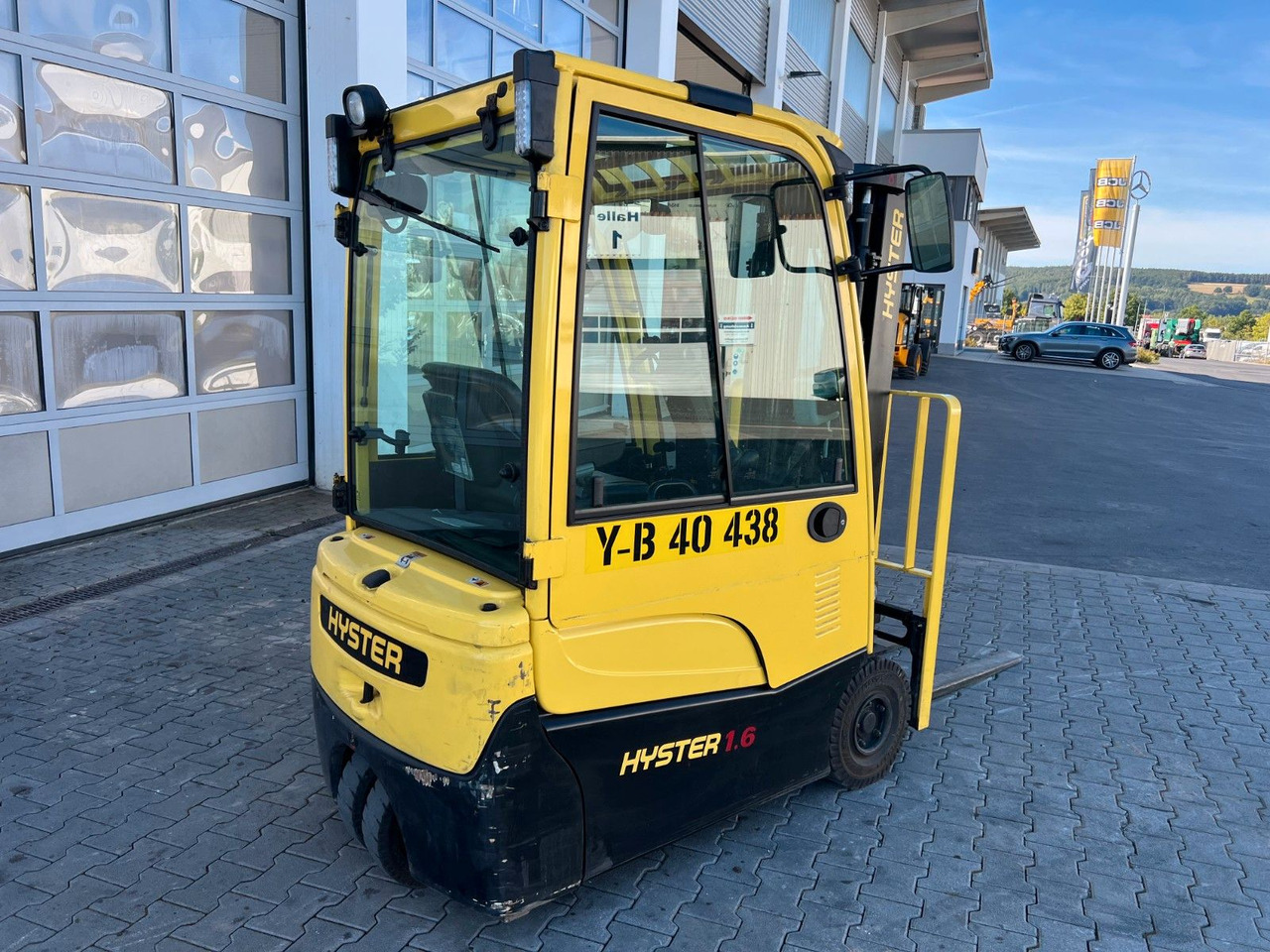 Hyster J1.6 XNT MWB / nur 387h! / Hubhöhe: 4.6m / SS - El gaffeltruck: billede 3 Hyster J1.6 XNT MWB / nur 387h! / Hubhöhe: 4.6m / SS - El gaffeltruck: billede 3