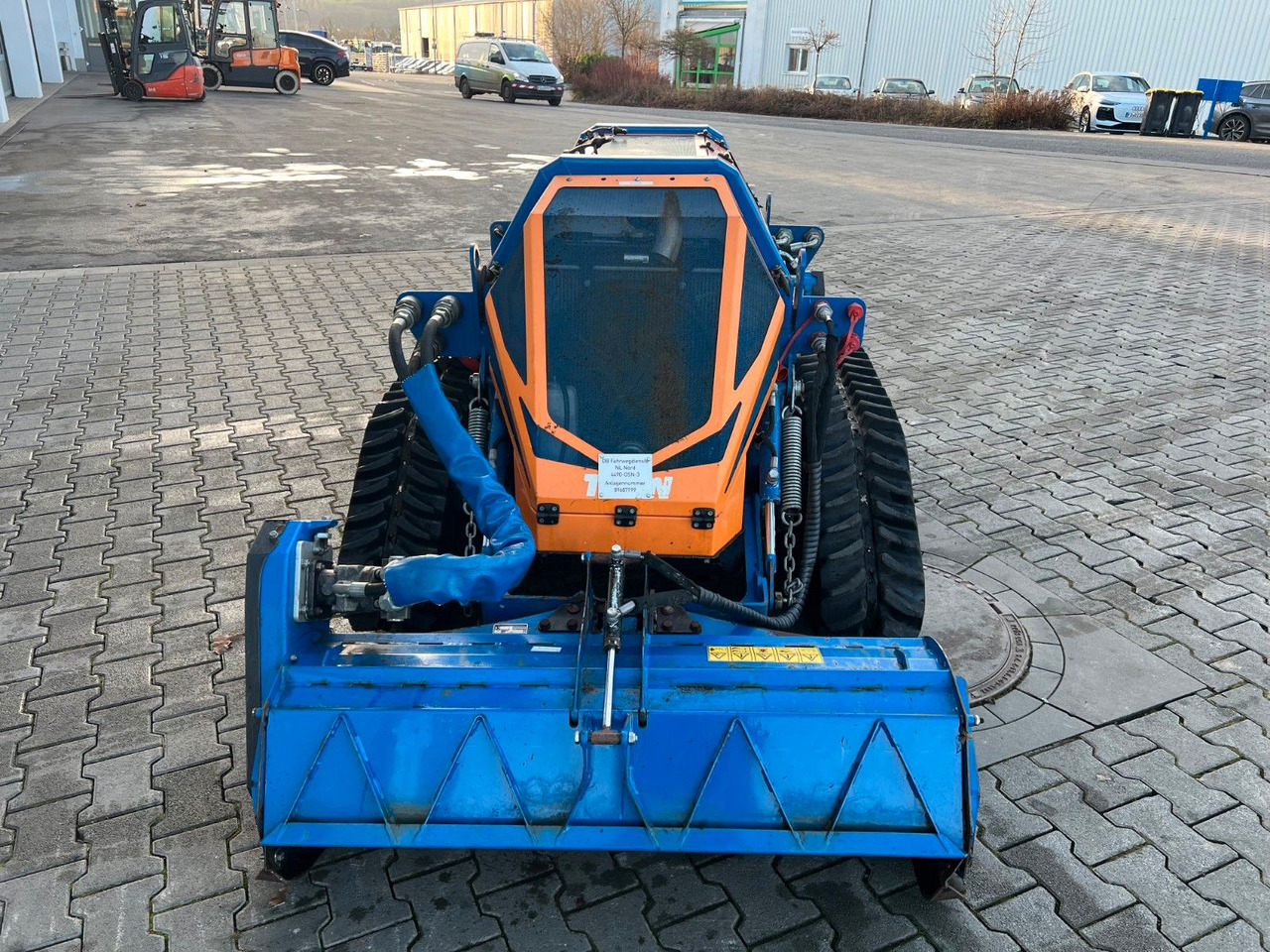 Irus Twin 75V2 Raupe / Mulcher / Funk - Grenknuser: billede 5 Irus Twin 75V2 Raupe / Mulcher / Funk - Grenknuser: billede 5